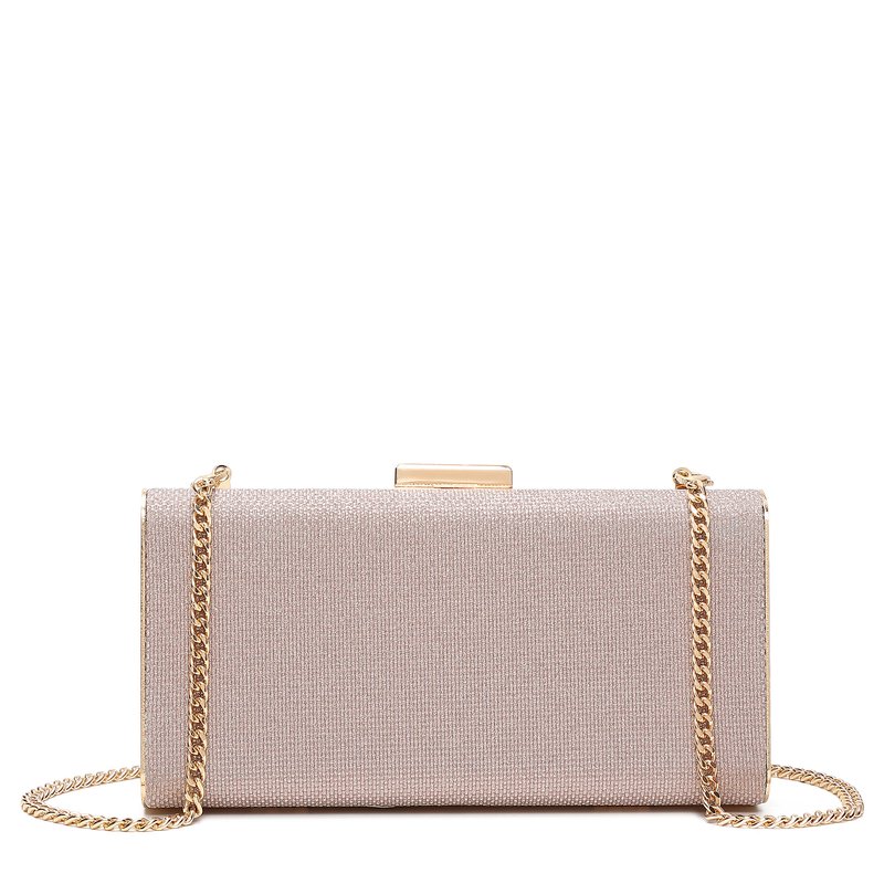 Clutch Retangular Dourada