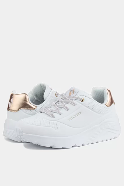 Sapatilha Skechers Uno Lite Metallic 310384l Preto